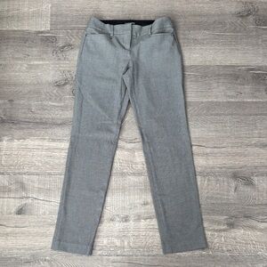 Express Black and White Patterned Ankle Pants